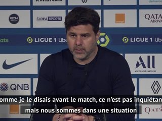 31e j. - Pochettino "déçu" de la performance parisienne