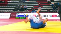 Antalya Judo Grand Slam nefes kesici maçlarla sona erdi