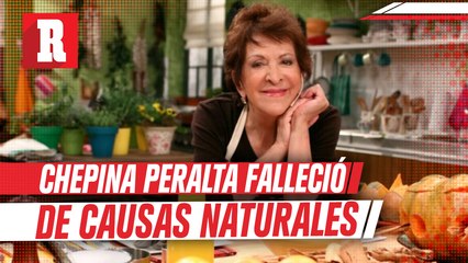 La reconocida chef Chepina Peralta falleció a los 90 años