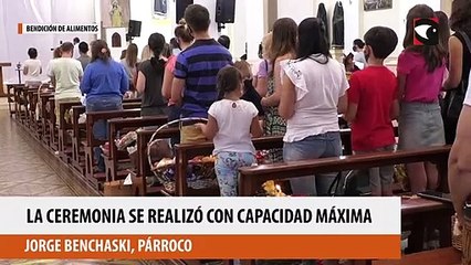 La ceremonia se realizó con capacidad máxima