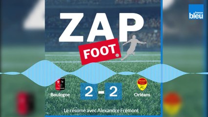 Revivez les buts et le match nul de l'US Orléans face à Boulogne (2-2) pour la 28e journée de National