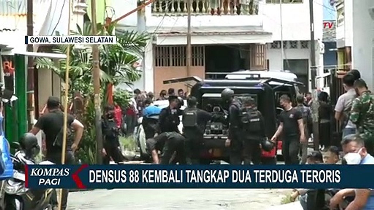 Densus 88 Tangkap Dua Terduga Teroris Jaringan JAD di Makassar dan Gowa