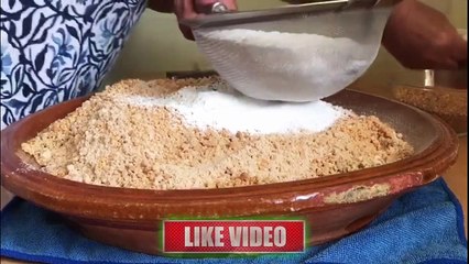 Sellou/Sfouf Facile Pour Le Ramadan Recette Saine//Sellou/Sfouf Easy For Ramadan Healthy Recipe