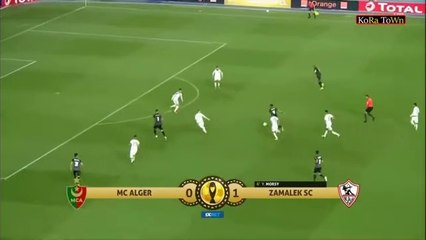 ملخص كامل مباراة الزمالك ومولودية الجزائر 2- 0 جنون عصام الشوالي دوري ابطال افريقيا