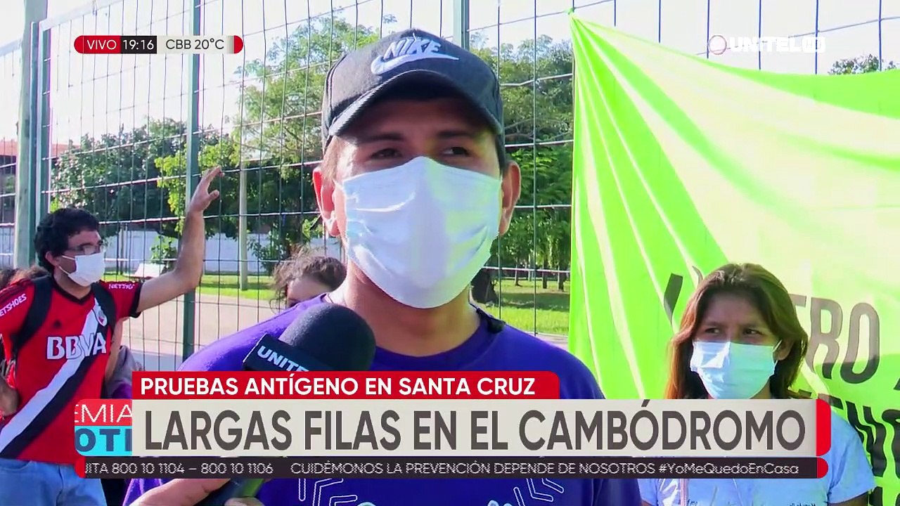 Covid-19: Alta demanda de pruebas en el Cambódromo genera reclamos de la población