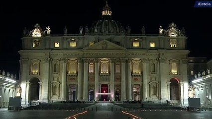 Pope Francis leads Via Crucis in St. Peter's Square