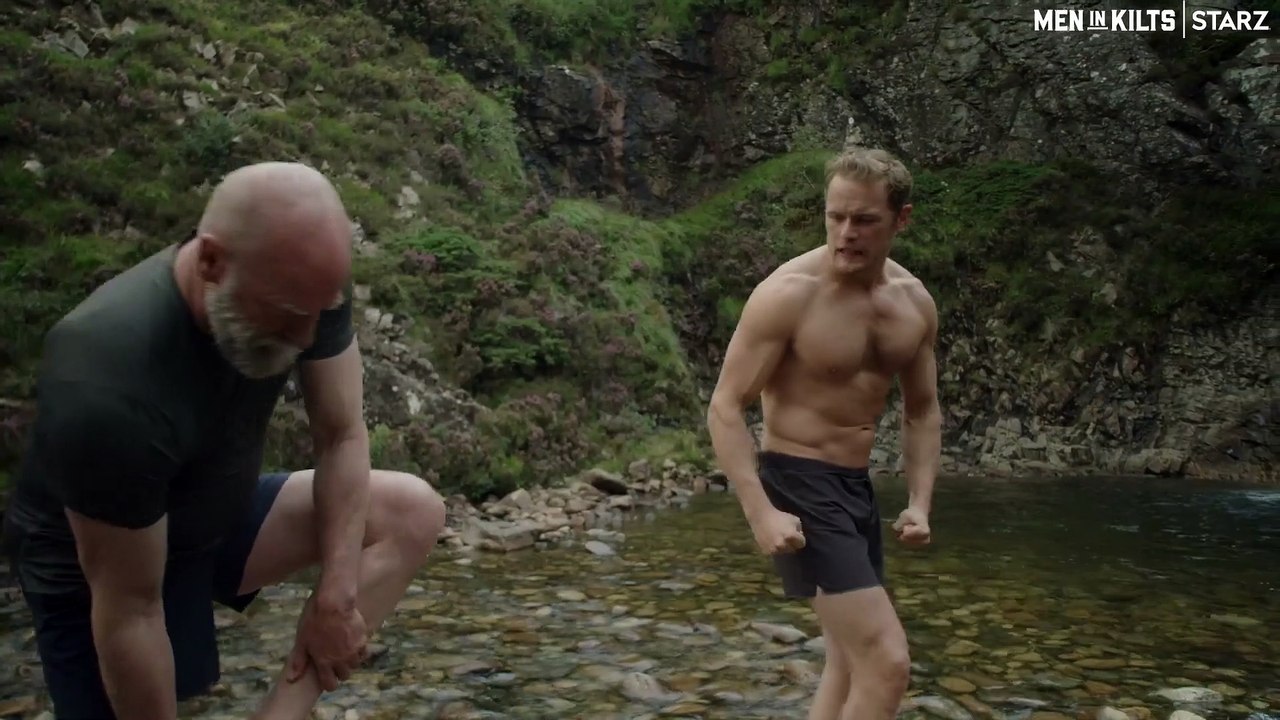 Men in Kilts 1x07 - Clip from Episode 7 - Waterfall