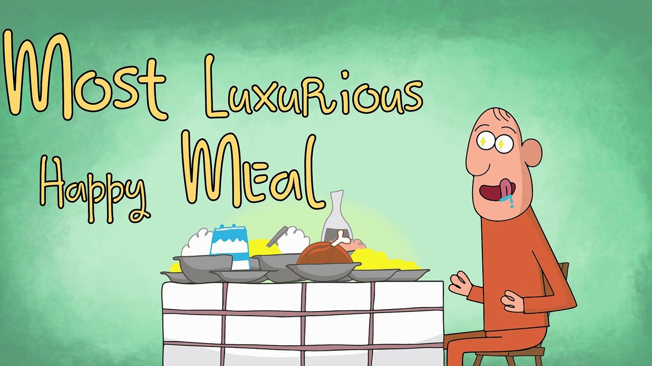 Most Luxurious Happy Meal | Cartoon Animation | 1min cartoon