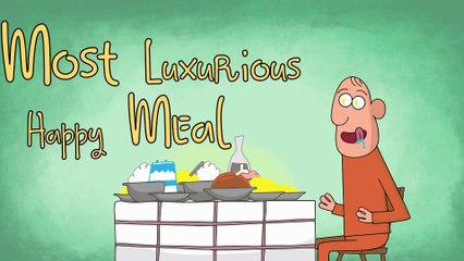 Most Luxurious Happy Meal | Cartoon Animation | 1min cartoon