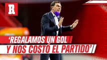 Pablo Guede tras derrota: 'Regalamos un gol y eso nos costó el partido'
