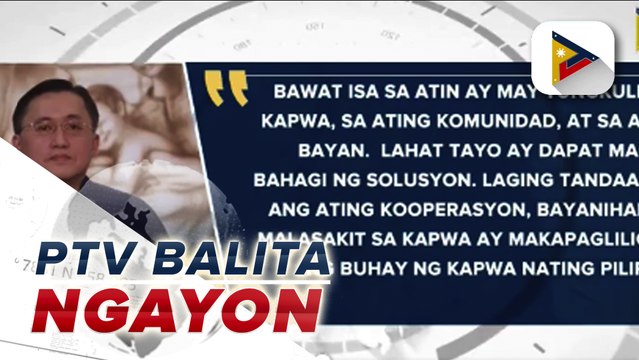 Pope Francis nagpaabot ng mensahe sa mga Katoliko