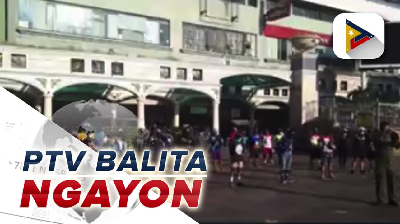 106 siklista na mula sa Easter Sunday Mass sa Quiapo Church, hinuli