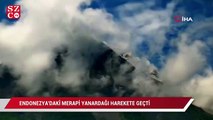 Endonezya’daki Merapi Yanardağı harekete geçti