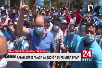 Elecciones 2021: López Aliaga anuncia quién sería primera dama en un eventual gobierno suyo