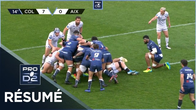 PRO D2 - Résumé Colomiers Rugby-Provence Rugby: 30-28 - J25 - Saison 2020/2021