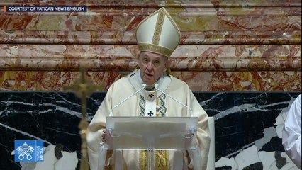 Easter Sunday 2021 - Mass with Pope Francis, followed by Urbi et Orbi
