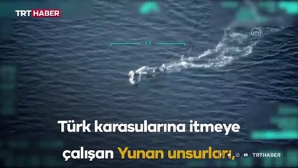 Yunanistan'ın geri itmeye çalıştığı göçmenleri Sahil Güvenlik kurtardı