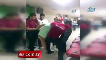 Kadın doktora şiddet!