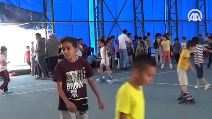 Spora ilk adımı yaz spor okullarında atıyorlar