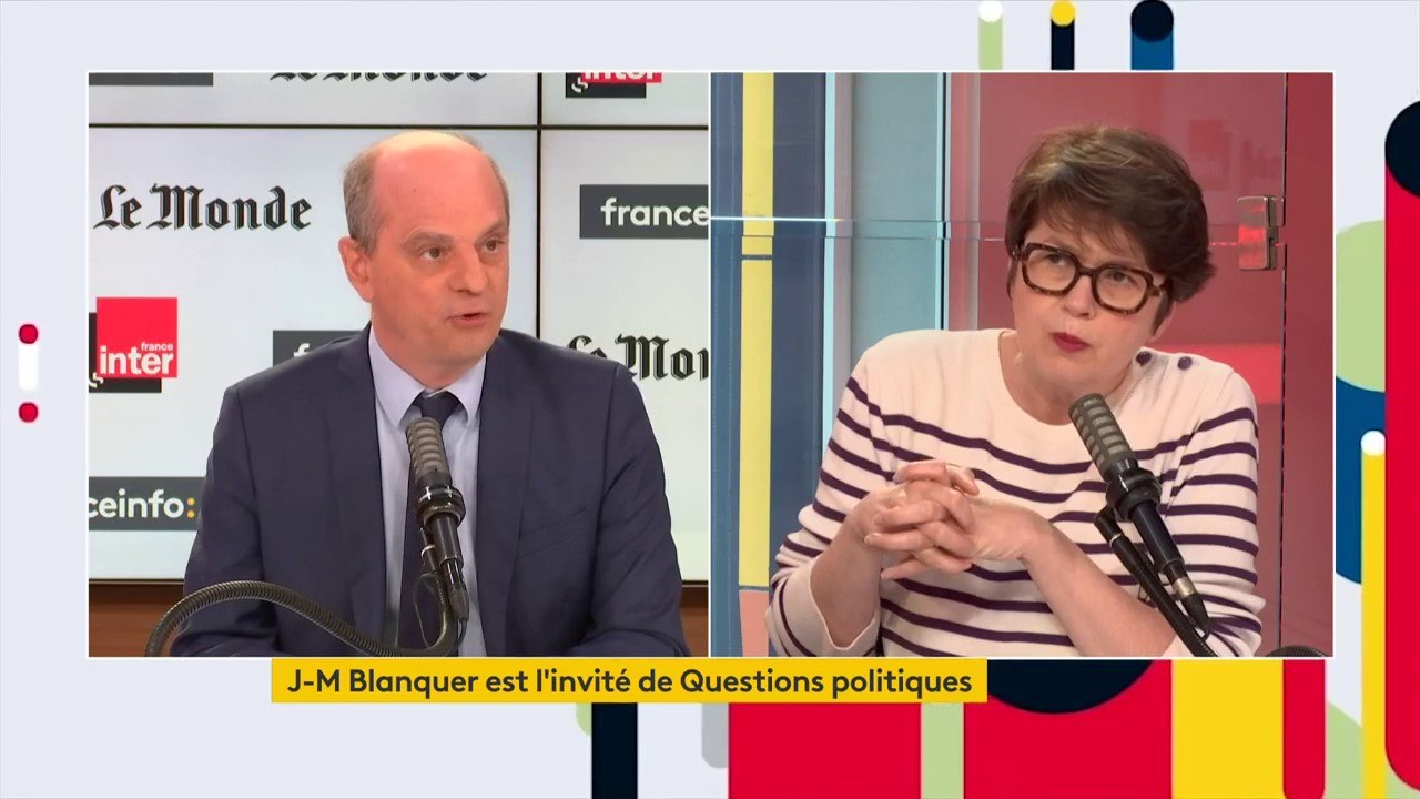 La fermeture des écoles a été une décision "collégiale", assure Jean-Michel Blanquer.  "N'imaginez pas [le conseil de défense]  comme un pugilat entre des intérêts contraires"