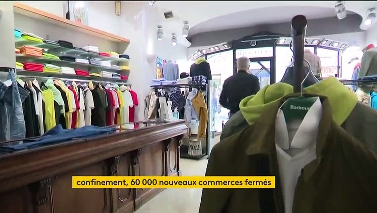 Confinement : 150 000 commerces non-essentiels fermés pendant quatre semaines