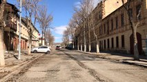 Kars'ta caddeler sessizliğe büründü