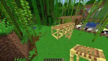 Minecraft Automatic Bamboo Farm Tutorial  (  Panda Tips ) 100% Efficient | 1.14