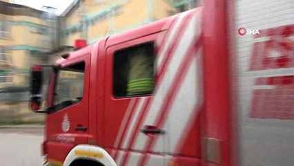 Tuzla'da boya fabrikasında korkutan yangın