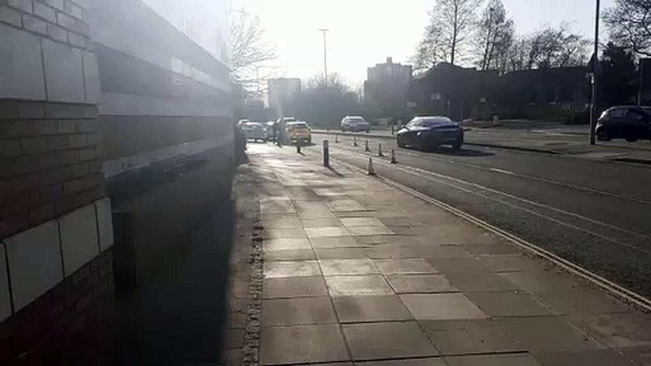 Victoria Road cyclist