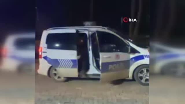 Düğün konvoyunda pompalı tüfekle havaya ateş açan kişi yakalandı