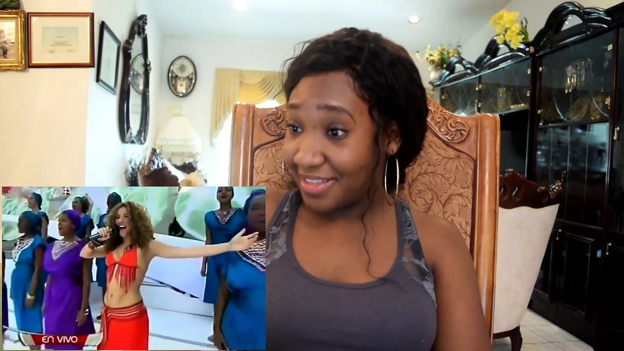 Hips Dont Lie Bamboo Mix Fifa World Cup 2006 - Shakira & Wyclef.Flv Reaction!!!