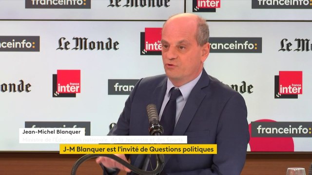 Jean-Michel Blanquer : Je n'ai jamais réclamé la dissolution de l'Unef. Ils déclineront d'eux-mêmes d'options extrémistes prises de façon inadaptée