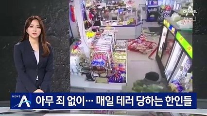 아무 죄 없이 ‘증오 범죄’…매일 테러 당하는 한인들