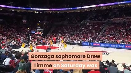 Gonzaga's Drew Timme earns Karl Malone power forward of the year honors | Moon TV News