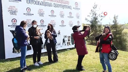 Gençlerden sevimli dostlara anlamlı ziyaret