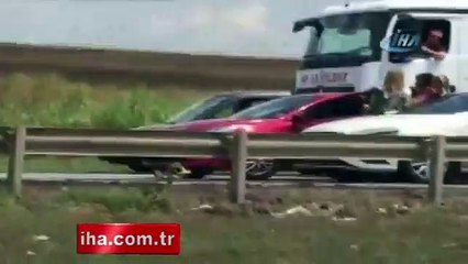 Silivri'de kadınlar trafiği birbirine kattı!