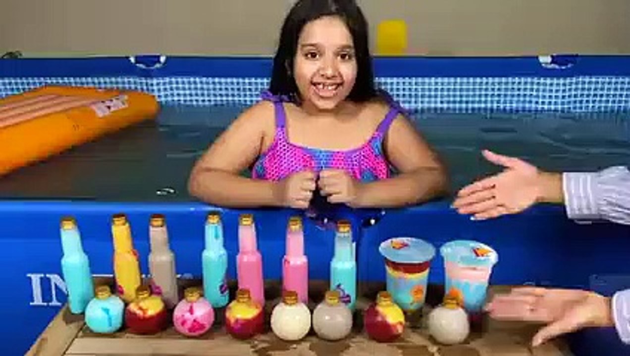 شفا أكلت ألذ ايسكريم في المسبح __ مقلبتها
