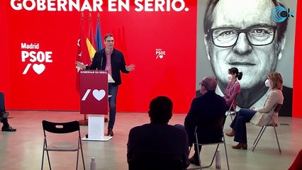 Sánchez eleva el tono de la campaña anti Ayuso