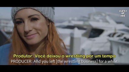 BECKY LYNCH FALA SOBRE AUTO SABOTAGEM