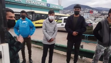 Kısıtlamada 8 göçmen yakalanarak sınır dışı edildi