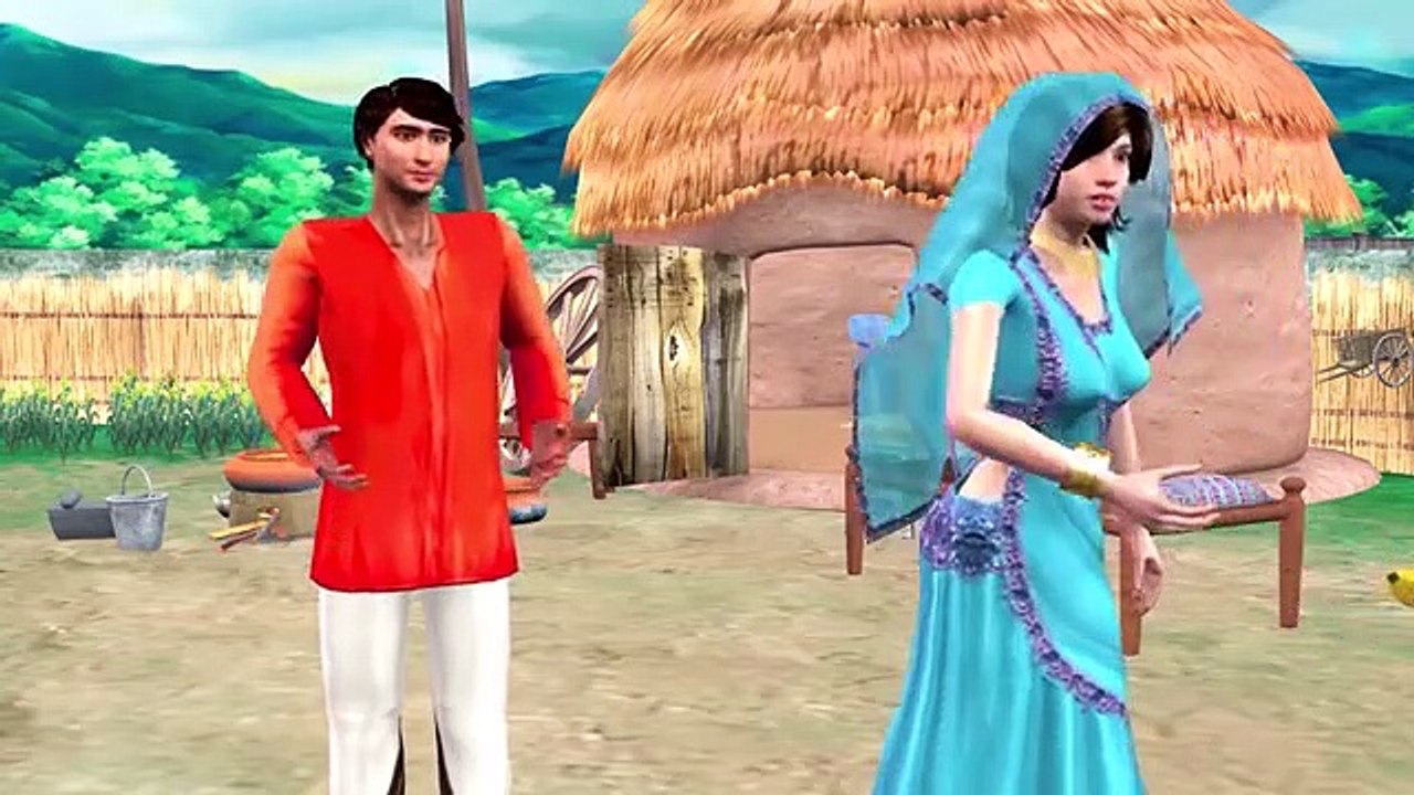 गरिब_किसान_और_अमीर_का_विशाल_बैल_ट्रैक्टर_हिंदी_कहानिया_Garib_Kisan_Amir_Ka_Giant_Bull_Tractor_Comedy
