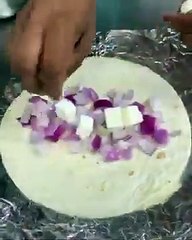 Masala Paneer Tikka Roll