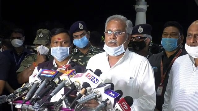 बीजापुर नक्सली हमले पर बोले सीएम - यह मुठभेड़ नहीं युद्ध था, नक्सलियों को भी हुआ भारी नुकसान