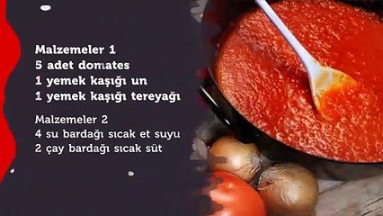 Pratik Domates Çorbası Tarifi