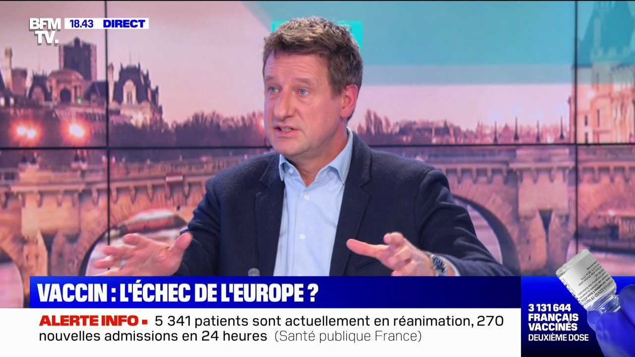 Yannick Jadot: "Nous n'en finirons pas avec cette pandémie si nous ne vaccinons pas tous les habitants de cette planète"