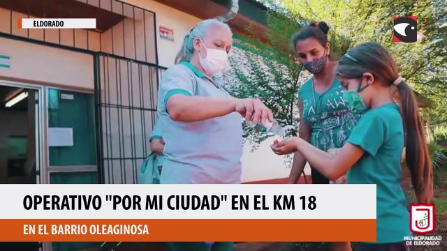 Continúan trabajando en los barrios con el operativo Por mi Ciudad