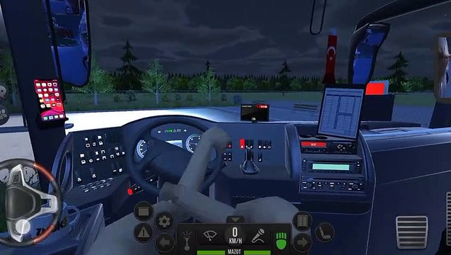 Siirt - Eskişehir Yolculuğunda Otobüs Arıza Verdi Dumanlar Yükselmeye Başladı Otobanda Kaldık | Otobüs Simulatör Ultimate