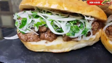 Нон Кабоб или Узбекские бургеры