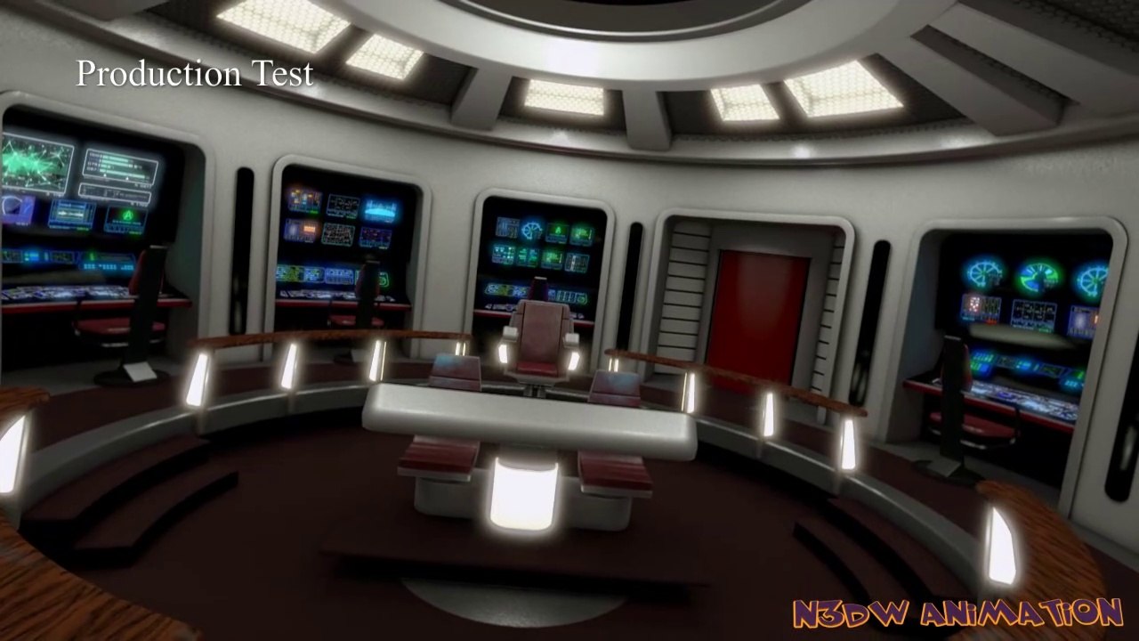 Star Trek - Oberth Class Bridge