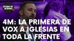 La primera de Vox a Pablo Iglesias de cara al 4M en toda la frente: “Vallecas”